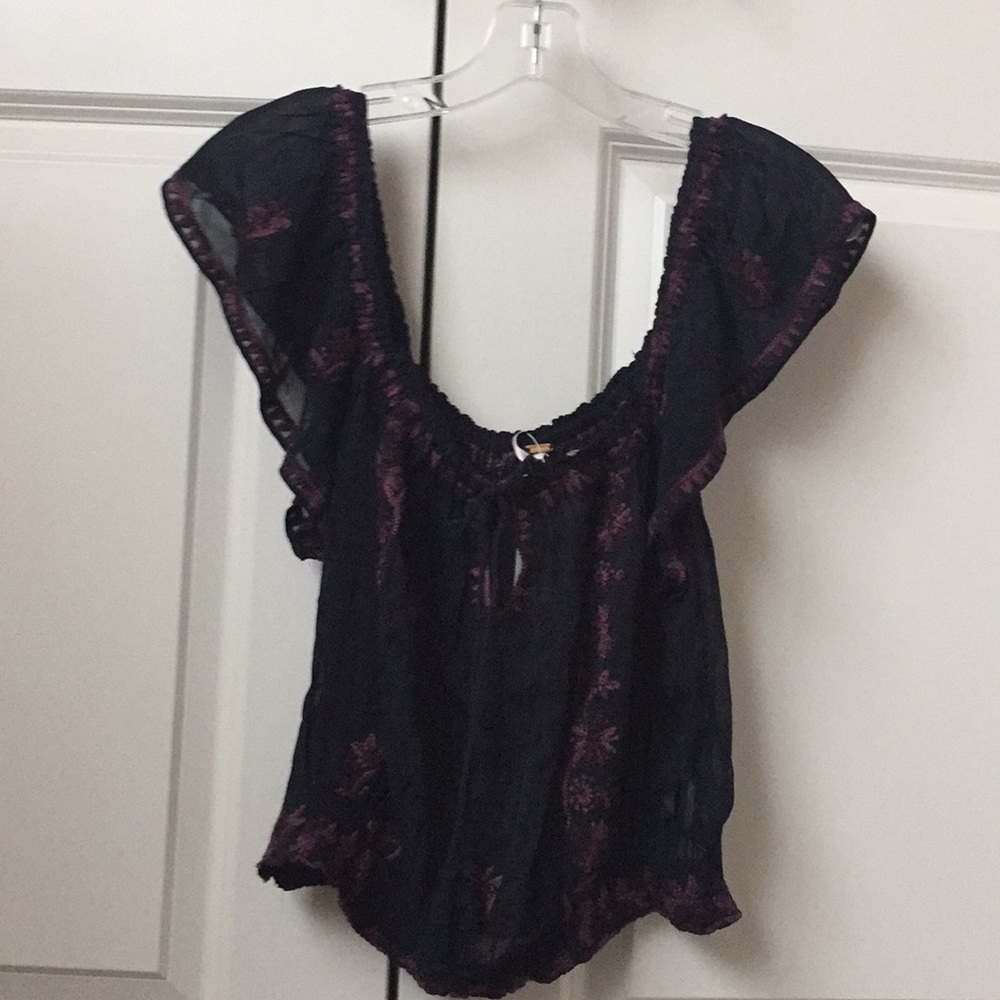 NEW free people Off the shoulder blouse